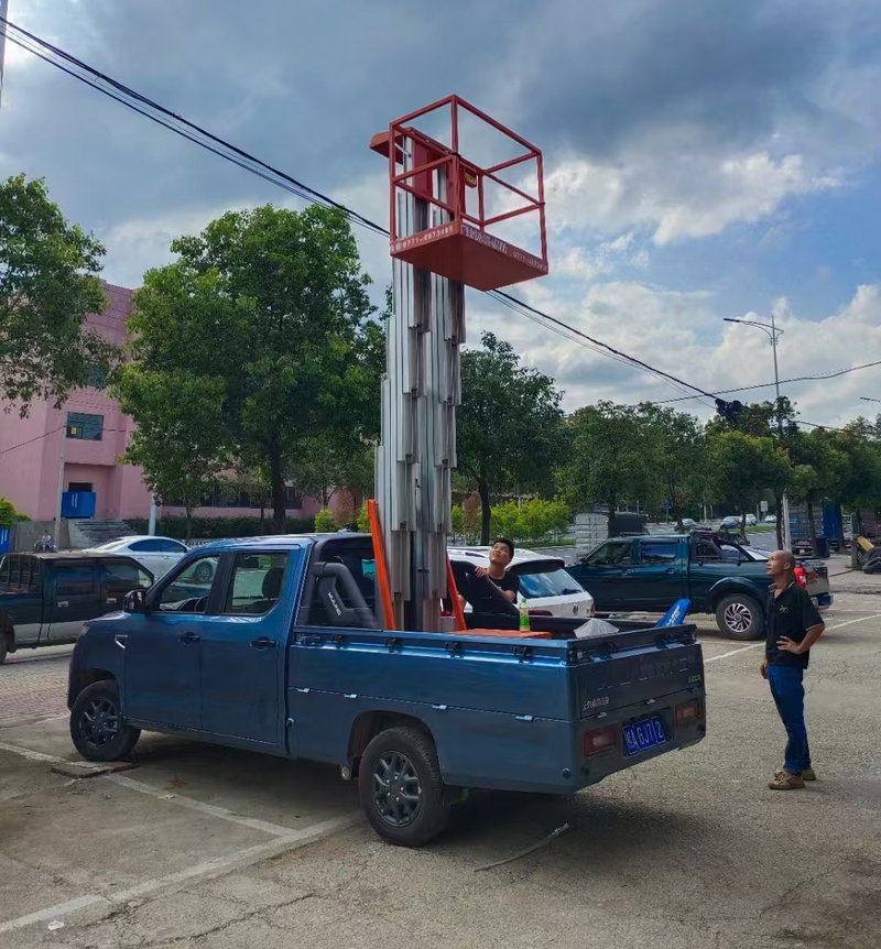 桂林车载铝合金式高空作业车